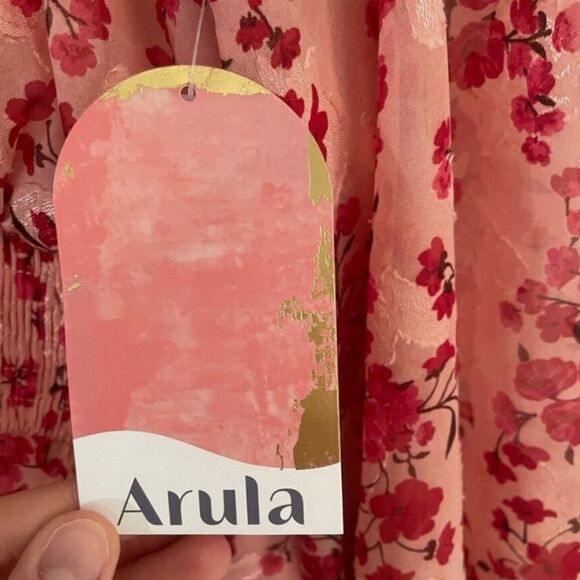 NWT Altar’d State Arula Floral Girly Ruffle Tiered Maxi Dress Size 2X - Picture 3 of 4